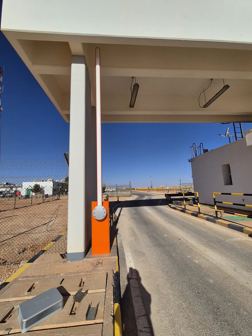 Desert Site Barrier Gate